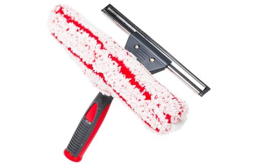 TechnoDuo Combi Inwasser en Raamwisser  - Rood TechnoDuo Combi Inwasser en Raamwisser  - Rood