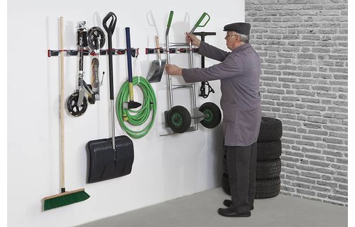 Gereedschapshouder 50 cm.  + 3 klemmen