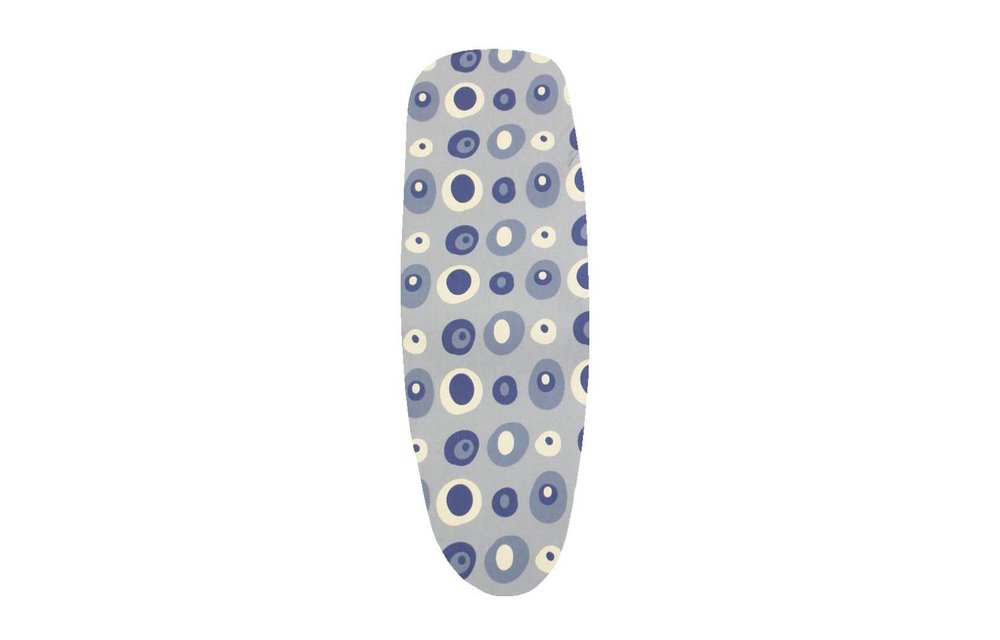 Mouwplankovertrek 59 cm x 21 cm Blauw/wit balls Mouwplankovertrek 59 cm x 21 cm Blauw/wit balls