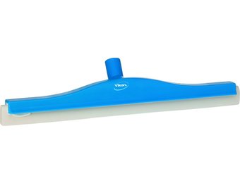 Draaibare vloertrekker 40 cm.  met cassette  blauw