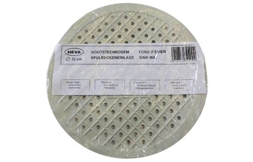 Rubber Gootsteenmat rond Ø 32 cm. Rubber Gootsteenmat rond Ø 32 cm.