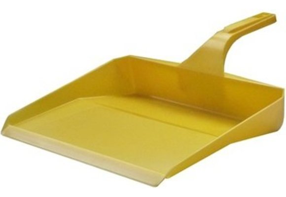 Hygiënisch Vuilblik  - 26 cm -  Geel