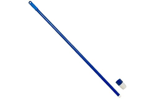 Glasfiber steel met schroefdraad - 140 cm - Blauw Glasfiber steel met schroefdraad - 140 cm - Blauw