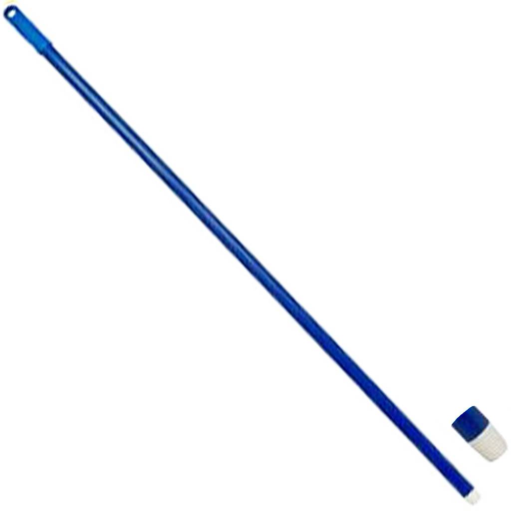 Glasfiber steel met schroefdraad - 140 cm - Blauw Glasfiber steel met schroefdraad - 140 cm - Blauw