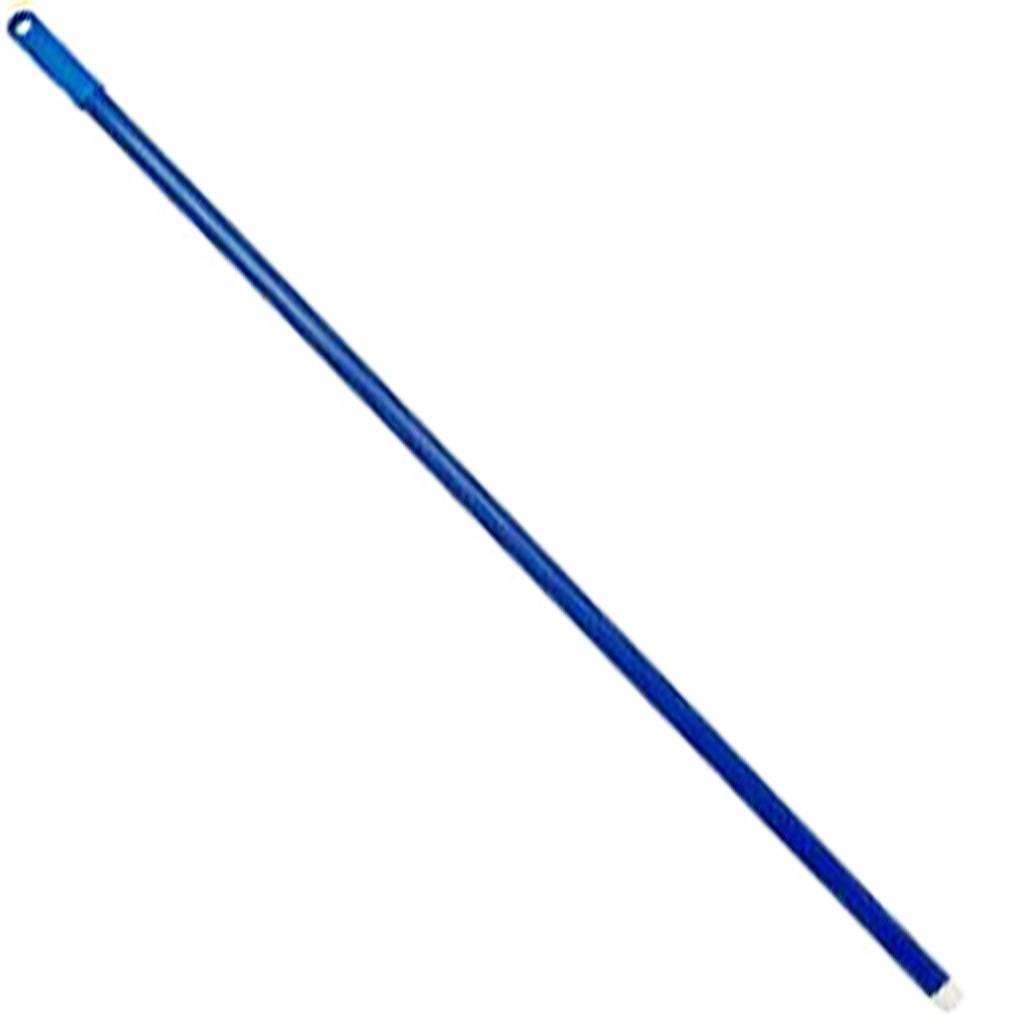 Glasfiber steel met schroefdraad - 140 cm - Blauw Glasfiber steel met schroefdraad - 140 cm - Blauw