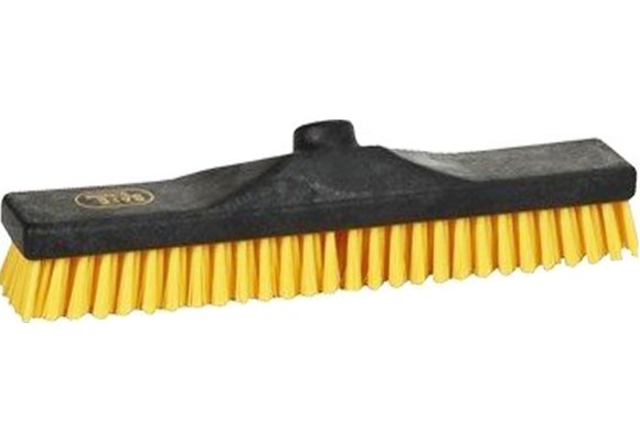 Schuurborstel   industrie - 40 cm - Geel