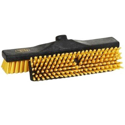 Schuurborstel   industrie - 40 cm - Geel