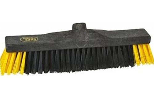 Zaalveger / Werkplaatsbezem industrie - 40 cm - Zwart/Geel Zaalveger / Werkplaatsbezem industrie - 40 cm - Zwart/Geel