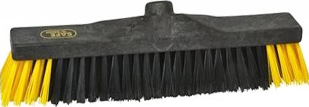 Zaalveger / Werkplaatsbezem industrie - 40 cm - Zwart/Geel Zaalveger / Werkplaatsbezem industrie - 40 cm - Zwart/Geel