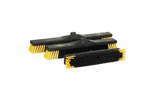 Zaalveger / Werkplaatsbezem industrie - 60 cm - Zwart/Geel Zaalveger / Werkplaatsbezem industrie - 60 cm - Zwart/Geel