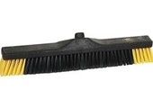 Zaalveger / Werkplaatsbezem industrie - 60 cm - Zwart/Geel