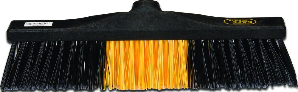 Straatbezem industrie - 40 cm - Zwart/Geel Straatbezem industrie - 40 cm - Zwart/Geel