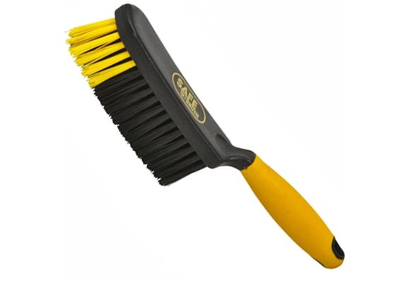 Handveger industrie hard - 28 cm - Zwart/Geel