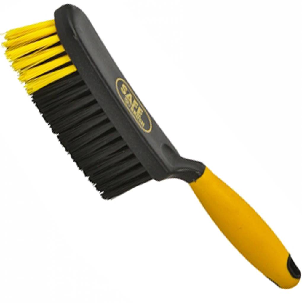 Handveger industrie hard - 28 cm - Zwart/Geel