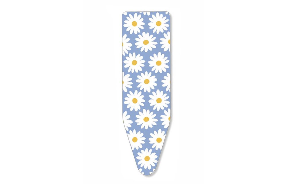 Mouwplankovertrek 68 x 20 cm "Blauw / witte bloem" Mouwplankovertrek 68 x 20 cm "Blauw / witte bloem"