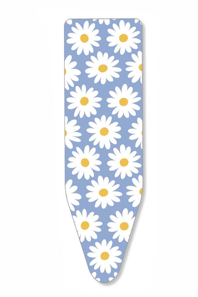 Mouwplankovertrek 68 x 20 cm "Blauw / witte bloem" Mouwplankovertrek 68 x 20 cm "Blauw / witte bloem"