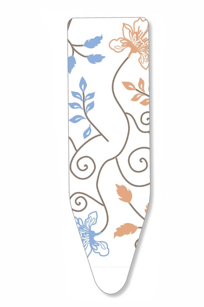 Mouwplankovertrek 68 x 20 cm  "Ecru / leaves"