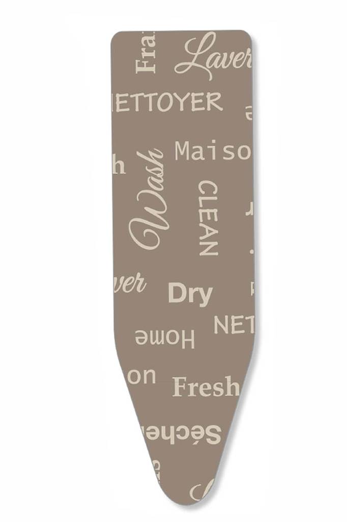 Mouwplankovertrek 68 x 20 cm  "Bruin/ home"