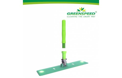 Set Allround mop ( Sprenkler steel inclusief vulbusje + Click'M2 frame 42 cm. + Microvezelmop Allround)