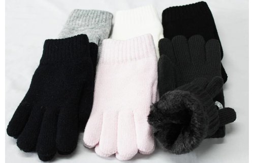 Handschoenen met pels kinderen