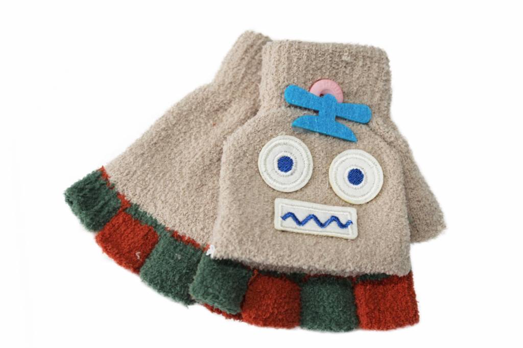 Kinderhandschoenen zonder vingers "fantasie"