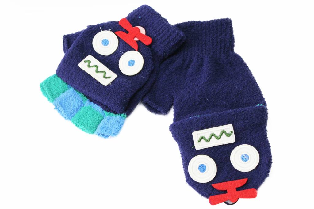 Kinderhandschoenen zonder vingers "fantasie" Kinderhandschoenen zonder vingers "fantasie"