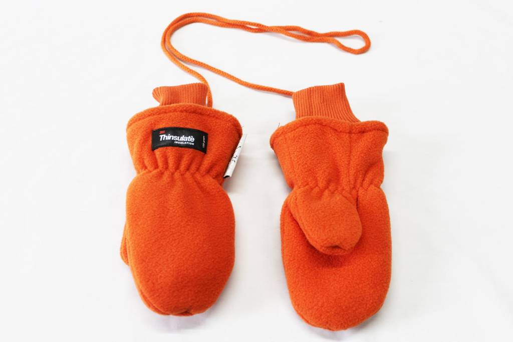 Fleece wanten kinderen  Oranje Fleece wanten kinderen  Oranje