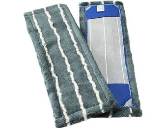 Bamboe Vloermop  45 cm.  d. Grijs