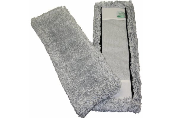 Bamboe Vloer mop 45 cm. "Soft" Grijs