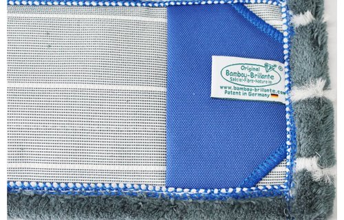 Bamboe Vloermop  45 cm.  d. Grijs