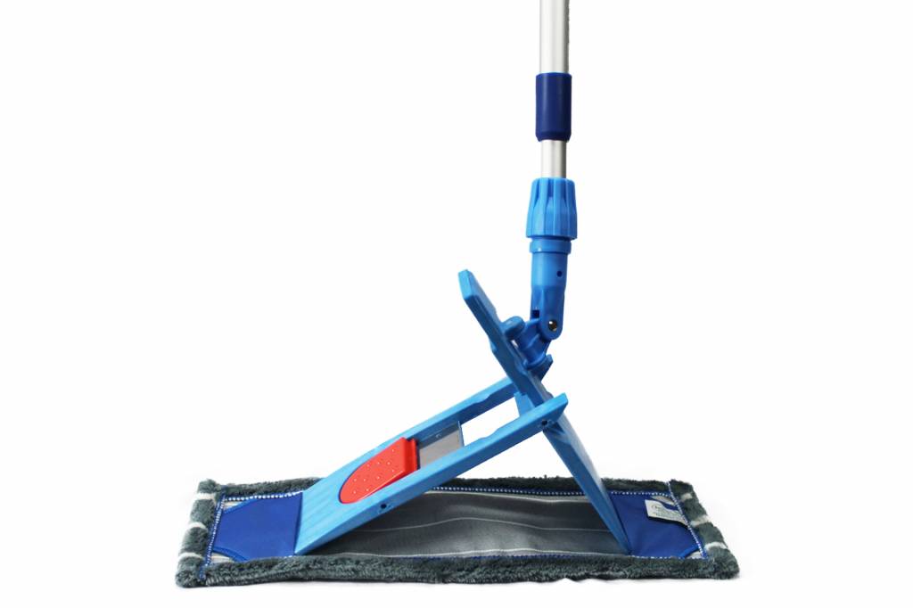 Bamboe Vloermop  45 cm.  d. Grijs