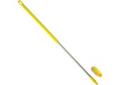 Ergonomische alusteel met schroefdraad - 150 cm - Geel