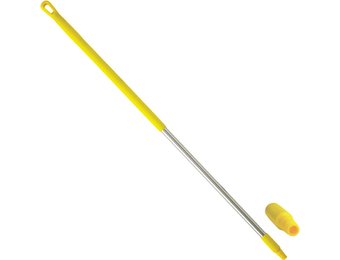 Ergonomische alusteel met schroefdraad - 150 cm - Geel