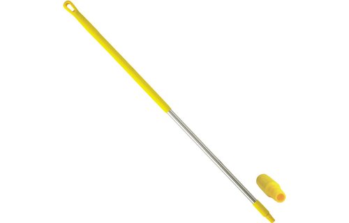 Ergonomische alusteel met schroefdraad - 150 cm - Geel Ergonomische alusteel met schroefdraad - 150 cm - Geel