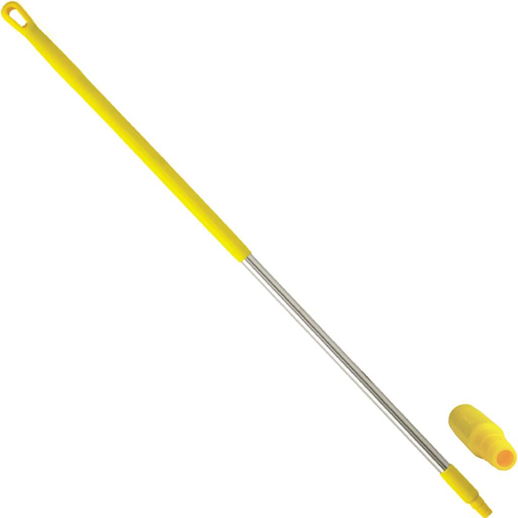 Ergonomische alusteel met schroefdraad - 150 cm - Geel Ergonomische alusteel met schroefdraad - 150 cm - Geel