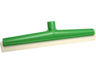 Vloertrekker 40 cm  met vervangbare rubber  Food  -  Groen