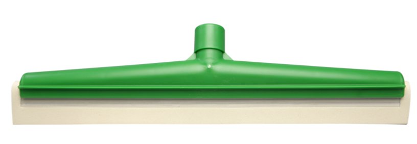 Vloertrekker 40 cm  met vervangbare rubber  Food  -  Groen