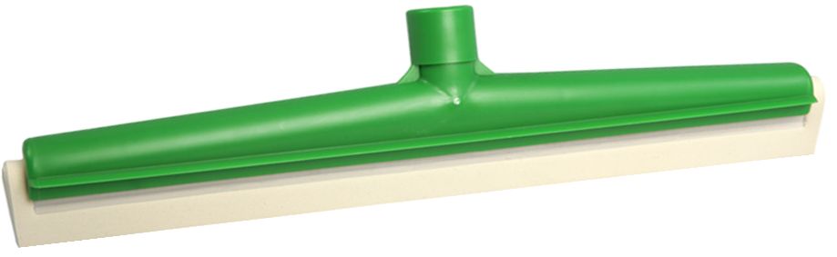 Vloertrekker 50 cm  met vervangbare rubber  Food  -  Groen