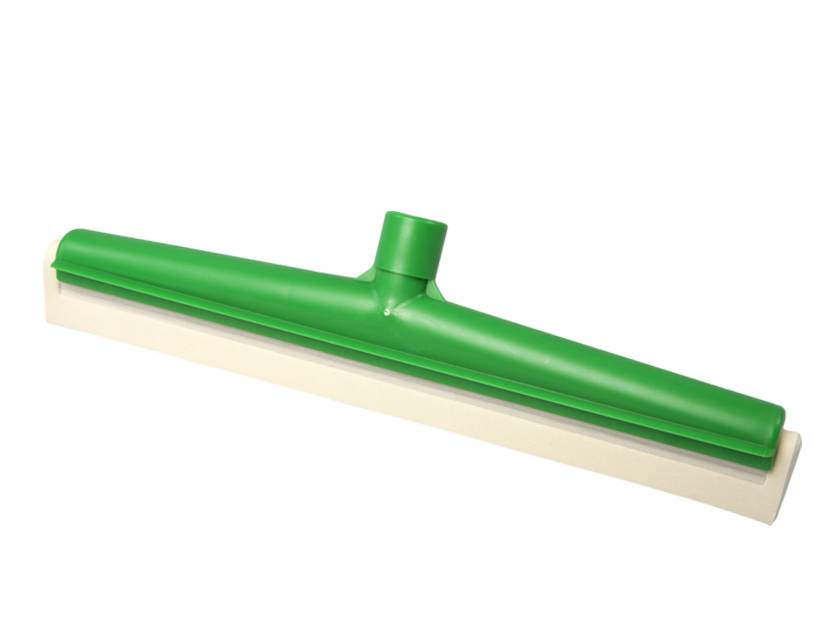 Vloertrekker 50 cm  met vervangbare rubber  Food  -  Groen