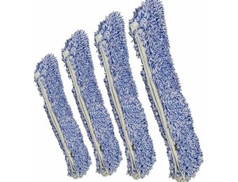 Inwashoes Microvezel Soft  blauw/wit