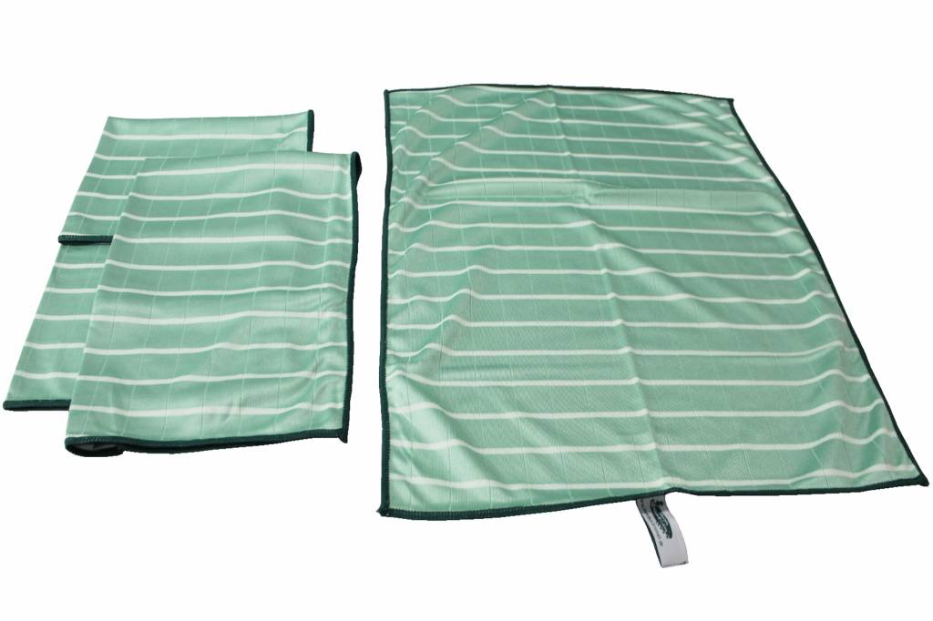 Bambus Kristall Droogdoeken  (3 stuks) Bambus Kristall Droogdoeken  (3 stuks)