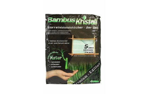 Bambus Kristall Sponsdoeken ( 2 stuks)