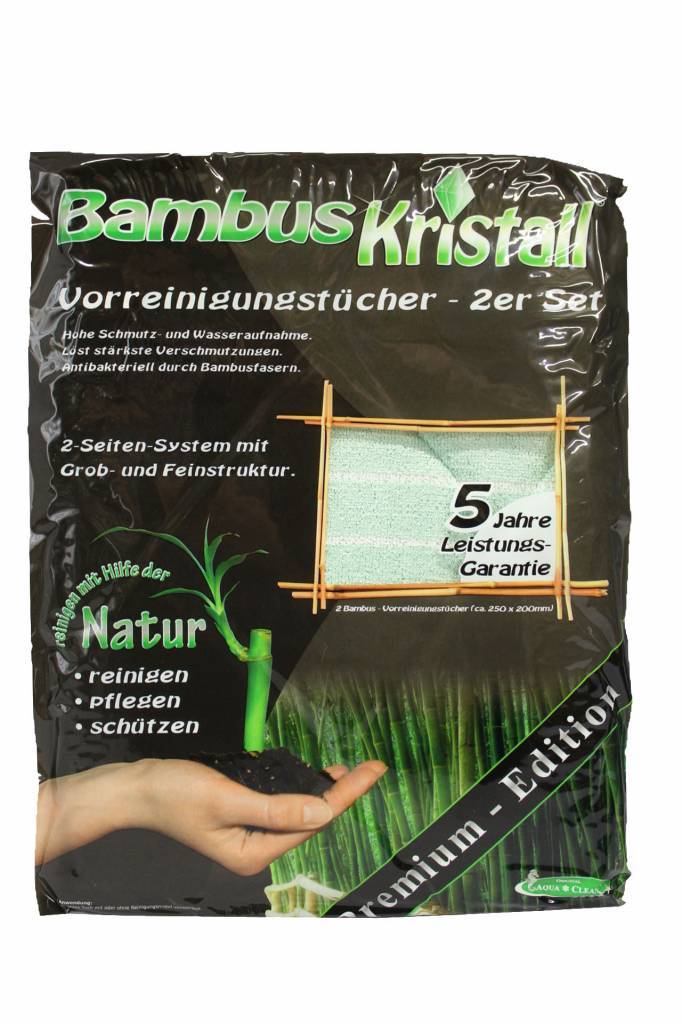 Bambus Kristall Sponsdoeken ( 2 stuks)