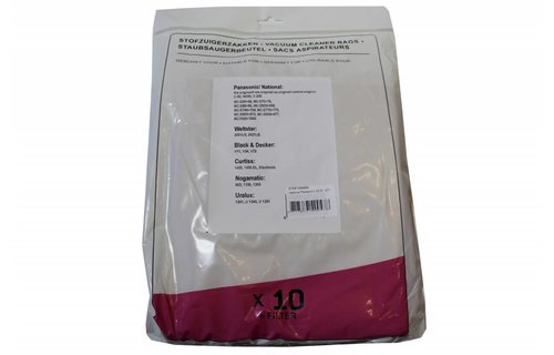 Panasonic / National C-2 E / Welstar / Black & Decker / Curtiss / Nogamatic / Uralux / Stofzuigerzakken