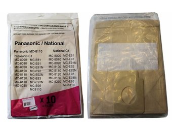 Panasonic / National C-1 Stofzuigerzakken