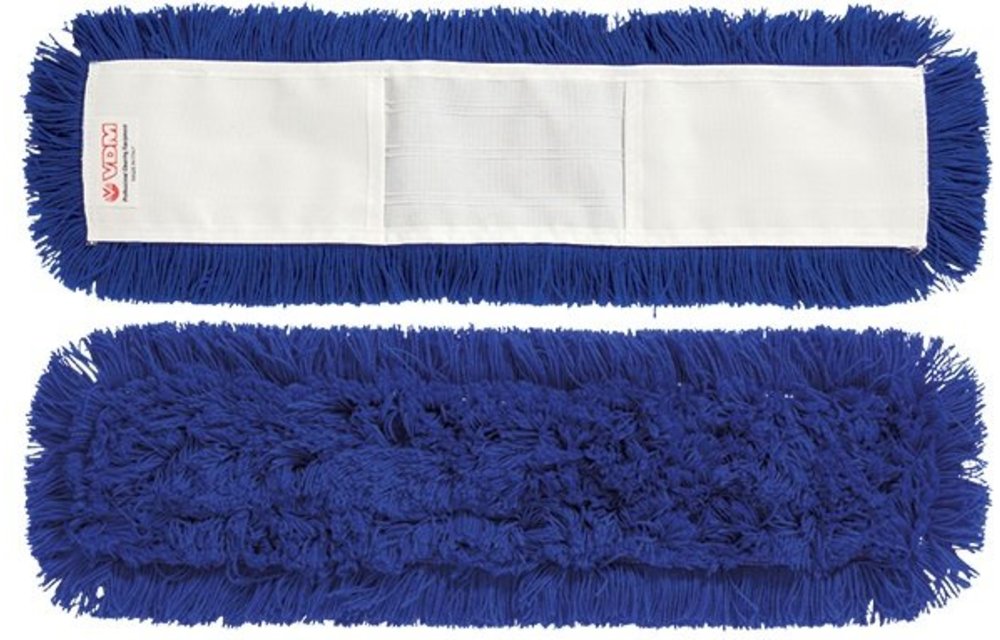 Vloermop 40 cm.  Synthetisch  -  blauw