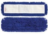 Vloermop 40 cm.  Synthetisch  -  blauw