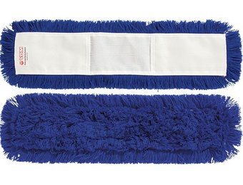 Vloermop 60 cm.  Synthetisch  -  blauw