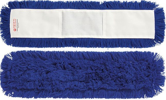 Vloermop 60 cm.  Synthetisch  -  blauw
