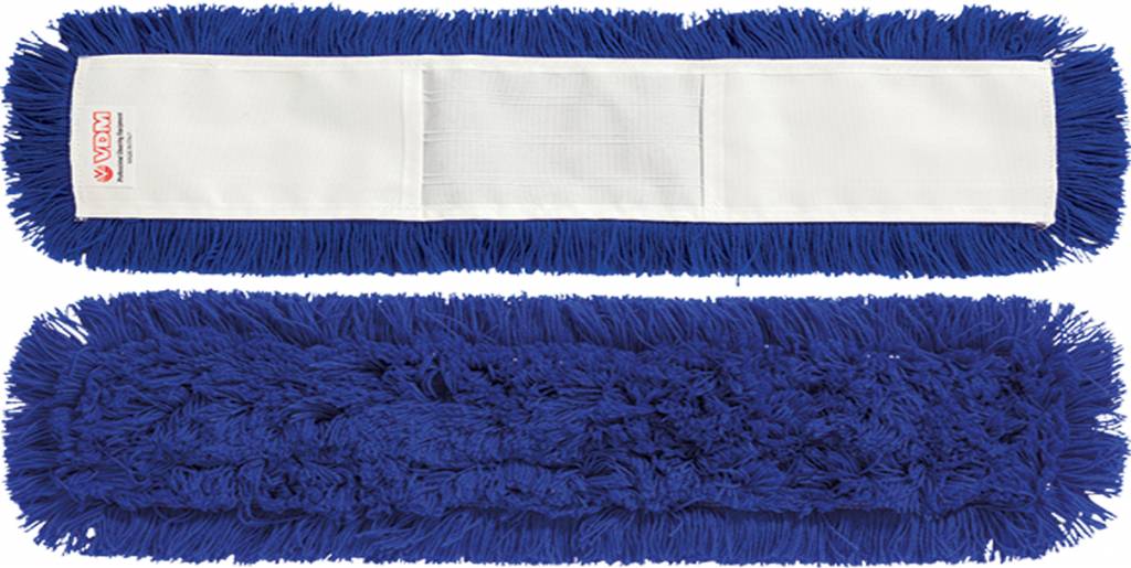 Mophouder  100 cm.  met  Synthetische vlakmop blauw  en telescoopsteel Mophouder  100 cm.  met  Synthetische vlakmop blauw  en telescoopsteel